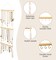 Boho Macramé Hanging Jewelry Organizer – Wall or Over-Door Necklace Rack with 30 Hooks, Tassel Design for Necklaces, Earrings, Bracelets, Headbands, and Bows
